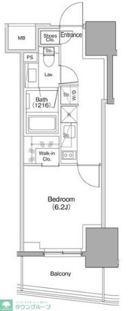 ザ・パークハビオ本郷菊坂の物件間取画像